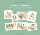 Couverture du livre « Ernest et Célestine : L'album photo des jours heureux » de Gabrielle Vincent et Fanny Husson-Ollagnier aux éditions Casterman