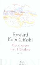 Couverture du livre « Mes voyages avec herodote » de Ryszard Kapuscinski aux éditions Plon