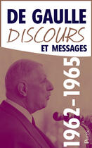 Couverture du livre « Discours et messages - tome 4 » de Charles De Gaulle aux éditions Plon