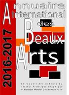 Couverture du livre « Annuaire international des beaux-arts ; le recueil des acteurs du secteur artistique graphique et plastique mondial contemporain (édition 2016/2017) » de  aux éditions Books On Demand