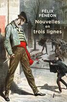 Couverture du livre « Nouvelles en trois lignes » de Felix Feneon aux éditions Libretto