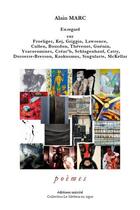 Couverture du livre « En regard sur Froeliger, Kej, Griggio, Lawrence... » de Alain Marc aux éditions Unicite
