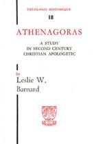 Couverture du livre « TH n°18 - Athénagoras » de Barnard Lesly W. aux éditions Beauchesne