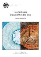 Couverture du livre « Cours illustre d'anatomie des bois » de Detienne Pierre aux éditions Quae