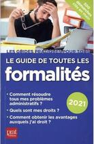 Couverture du livre « Le guide de toutes les formalités (édition 2021) » de  aux éditions Prat Editions