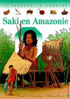 Couverture du livre « Saki en amazonie » de De Bourgoing aux éditions Calligram