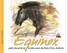 Couverture du livre « Equinox ; petit cheval de la grotte ornée du Pont d'Arc, Ardèche » de Anne Douillet aux éditions Dolmazon