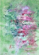 Couverture du livre « Continuo » de Wautier Veronique aux éditions L'herbe Qui Tremble