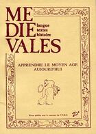 Couverture du livre « Apprendre le moyen age aujourd'hui » de  aux éditions Pu De Vincennes