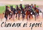 Couverture du livre « Chevaux et sport calendrier mural 2020 din a4 horizontal - serie de 12 tableaux pour mett (édition 2020) » de Sudpastel K.A. aux éditions Calvendo