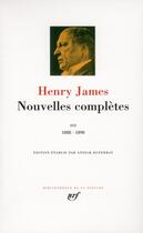 Couverture du livre « Nouvelles complètes t.3 ; 1888-1898 » de Henry James aux éditions Gallimard
