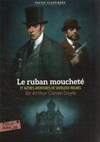 Couverture du livre « Le ruban moucheté et autres aventures de Sherlock Holmes » de Arthur Conan Doyle aux éditions Gallimard-jeunesse