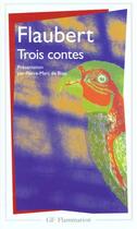 Couverture du livre « Trois contes » de Gustave Flaubert aux éditions Flammarion