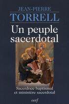 Couverture du livre « Un peuple sacerdotal » de Jean-Pierre Torrell aux éditions Cerf