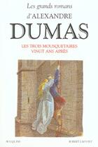 Couverture du livre « Les trois Mousquetaires » de Alexandre Dumas aux éditions Bouquins