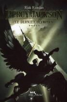 Couverture du livre « Percy Jackson Tome 5 ; le dernier Olympien » de Rick Riordan aux éditions Albin Michel