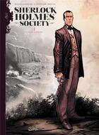 Couverture du livre « Sherlock Holmes Society Tome 1 : l'affaire Keelodge » de Stephane Bervas et Sylvain Cordurie aux éditions Soleil