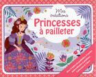 Couverture du livre « Coffret mes créations ; princesses à pailleter » de  aux éditions Grund