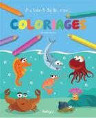 Couverture du livre « Coloriages au bord de la mer » de Boncens aux éditions Beluga