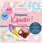 Couverture du livre « Origami kawaii ! Super mignon : Kit complet pour réaliser des pliages japonais super mignons » de Chrissy Pushkin aux éditions Synchronique