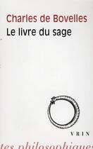 Couverture du livre « Le livre du sage » de Charles De Bovelles aux éditions Vrin