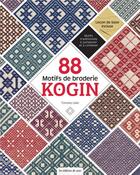 Couverture du livre « 88 motifs de broderie kogin » de Tomoko Ueki aux éditions De Saxe