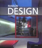 Couverture du livre « Maison design » de Maggie Toy aux éditions Flammarion