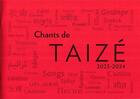 Couverture du livre « Chants de Taizé 2023-2024 : le livret essentiel des chants de Taizé » de Taize et Joseph Gelineau aux éditions Presses De Taize