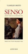 Couverture du livre « Senso » de Camillo Boito aux éditions Actes Sud