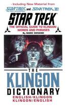 Couverture du livre « The Star Trek: The Klingon Dictionary » de Okrand Marc aux éditions Pocket Books Star Trek