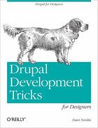 Couverture du livre « Drupal Development Tricks for Designers » de Dani Nordin aux éditions O'reilly Media