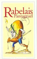 Couverture du livre « Pantagruel » de Francois Rabelais aux éditions Flammarion