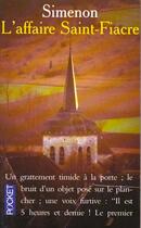 Couverture du livre « L'Affaire Saint-Fiacre » de Georges Simenon aux éditions Pocket