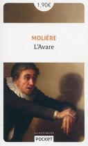 Couverture du livre « L'avare » de Moliere et Jean-Baptiste Poquelin aux éditions Pocket