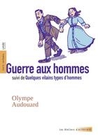 Couverture du livre « Guerre aux hommes » de Audouard/Sermage aux éditions Actes Sud