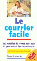 Couverture du livre « Le Courrier Facile » de Claude Ovtcharenko aux éditions Marabout