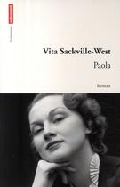 Couverture du livre « Paola » de Vita Sackville-West aux éditions Autrement