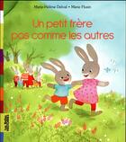 Couverture du livre « Un petit frère pas comme les autres » de Marie-Helene Delval et Marie Flusin aux éditions Bayard Jeunesse