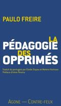Couverture du livre « La pédagogie des opprimés » de Paulo Freire aux éditions Agone