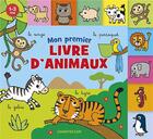 Couverture du livre « Mon premier livre d'animaux » de  aux éditions Chantecler