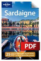 Couverture du livre « Sardaigne (2e édition) » de Duncan Garwood aux éditions Lonely Planet France