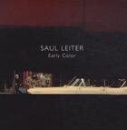 Couverture du livre « Early color » de Saul Leiter aux éditions Steidl