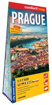 Couverture du livre « Prague (ang) 1/17.500 (carte grand format laminee) » de  aux éditions Expressmap