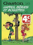 Couverture du livre « Gaston Tome 16 : gaffes, bévues et boulettes » de Andre Franquin aux éditions Dupuis