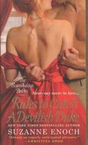 Couverture du livre « Rules to catch a devilish duke - the scandalous brides » de Suzanne Enoch aux éditions St Martin's Press