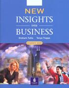 Couverture du livre « New insights into business » de  aux éditions Longman