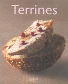 Couverture du livre « Terrines » de C Zingerling aux éditions Hachette Pratique