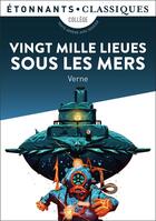 Couverture du livre « Vingt mille lieues sous les mers » de Jules Verne aux éditions Flammarion