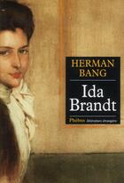 Couverture du livre « Ida Brandt » de Herman Bang aux éditions Phebus