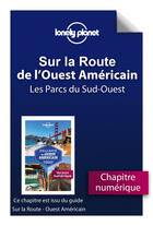 Couverture du livre « Sur la route de l'Ouest américain » de Sara Benson aux éditions Lonely Planet France